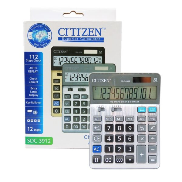 CITIZEN SDC-3912 CALCULATOR