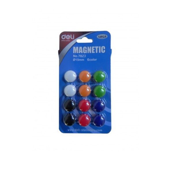 Colorful Magnetic Push Pins